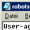 Die Datei robots.txt